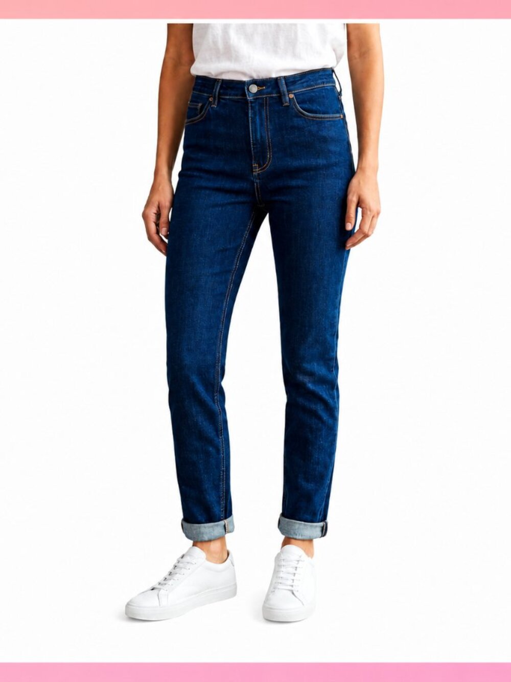 Free People Hi-Rise Skinny Jeans Dark Wash Denim Size 30